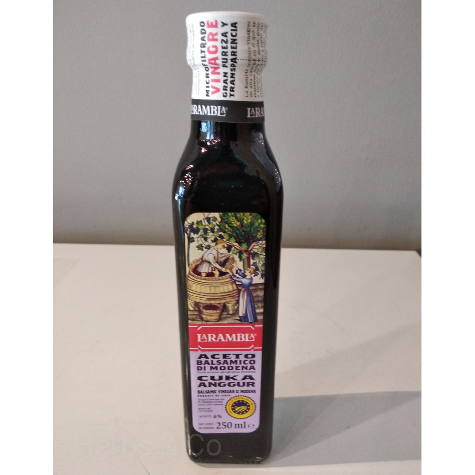Jual La Rambla Balsamic Vinegar / Balsamic vinegar 250ml Indonesia