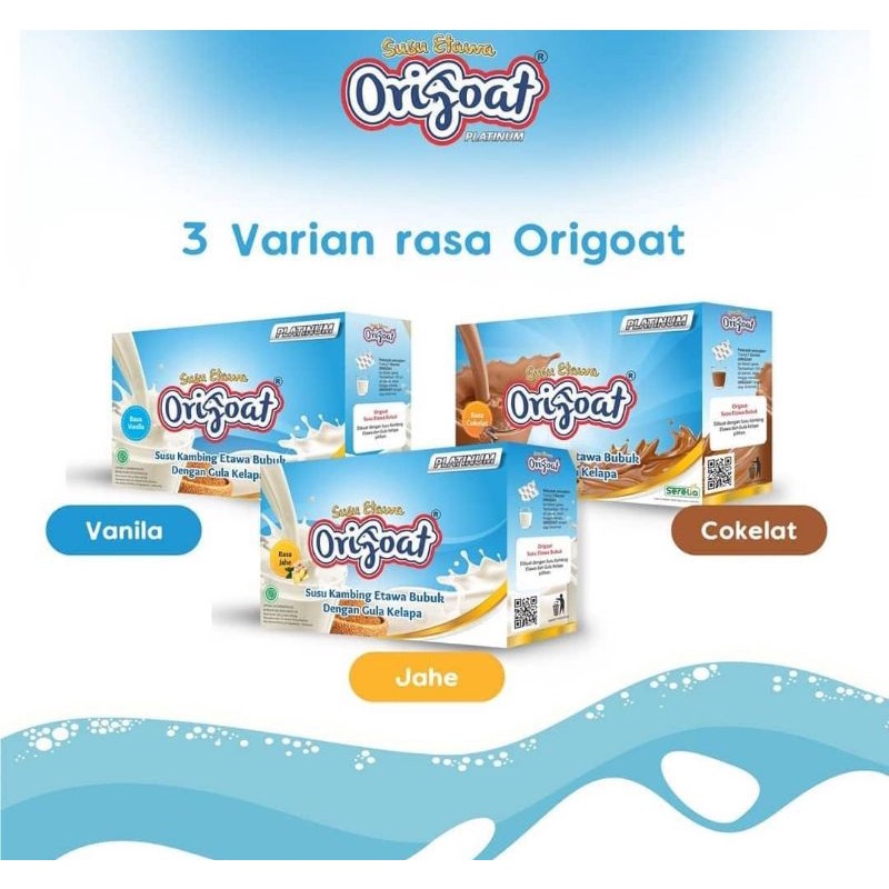 

Origoat Susu Kambing Etawa Bubuk Dengan Gula Kelapa