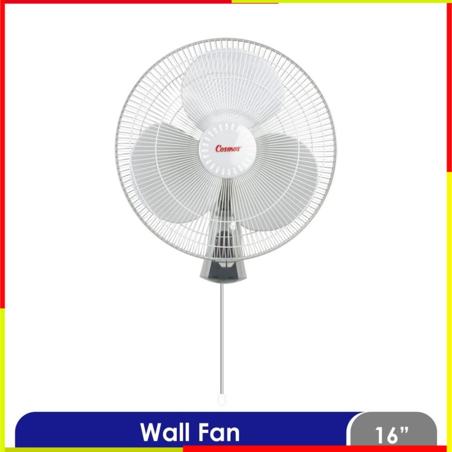 KIPAS ANGIN DINDING COSMOS 16WFC KIPAS TEMBOK WALL FAN FANS COSMOS KOSMOS ELEKTRONIK RUMAH MURAH