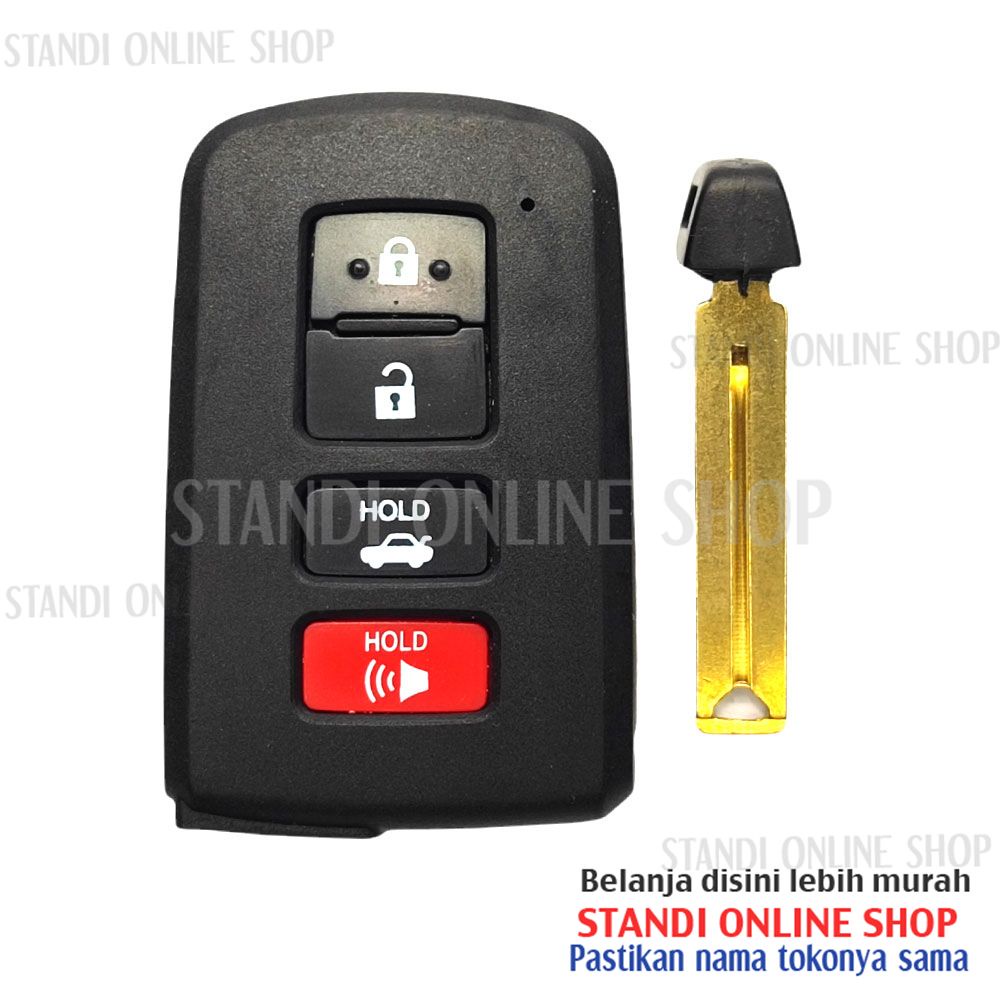 Cassing Remote Smartkey Rumah Kunci Keyless Toyota Camry Corolla Altis