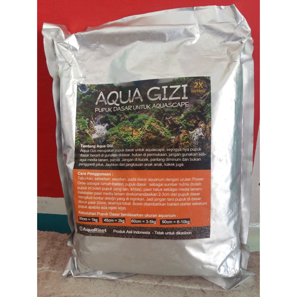 aqua gizi/pupuk dasar aquascape