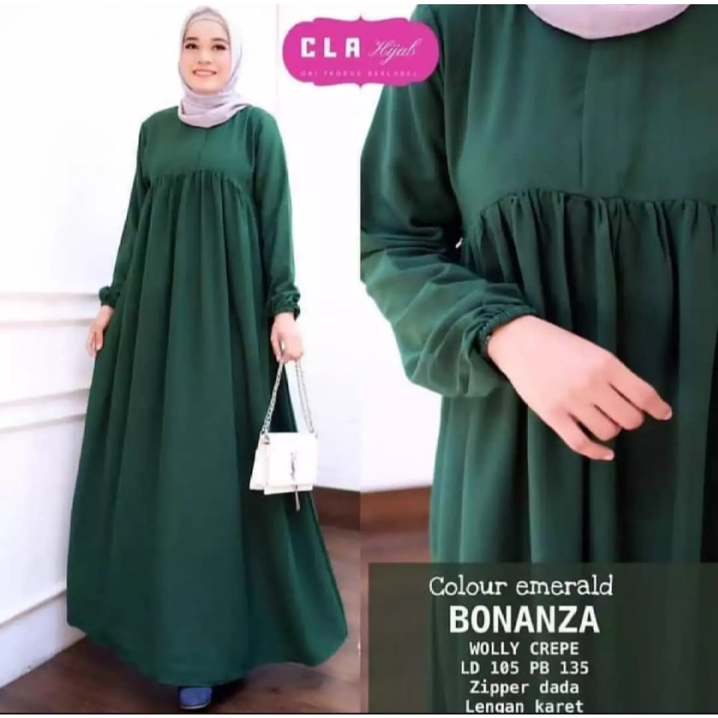 Bonanza Dress / Dress Terbaru Muat Untuk BB 40-80kg