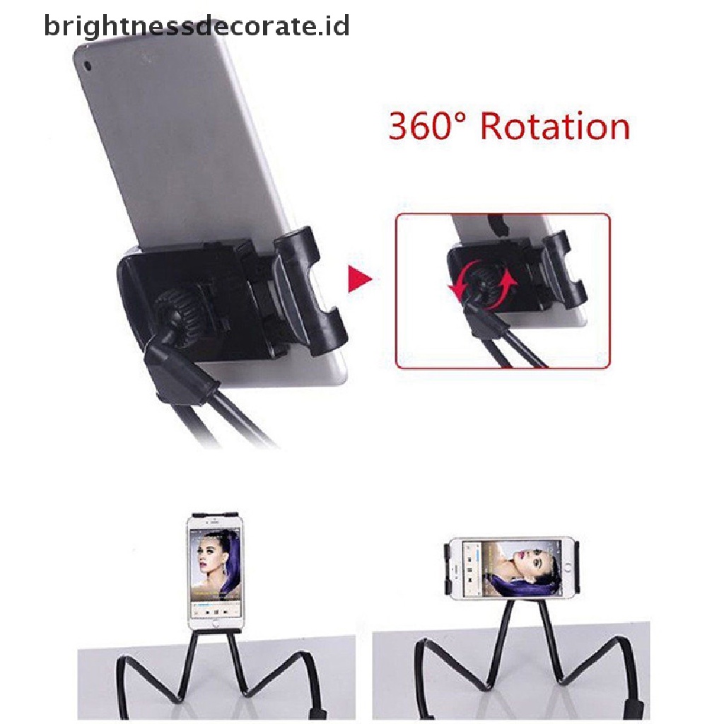 (Birth) Stand Holder / Dudukan Ponsel Model Gantung Leher Flexible Untuk Samsung / Iphone