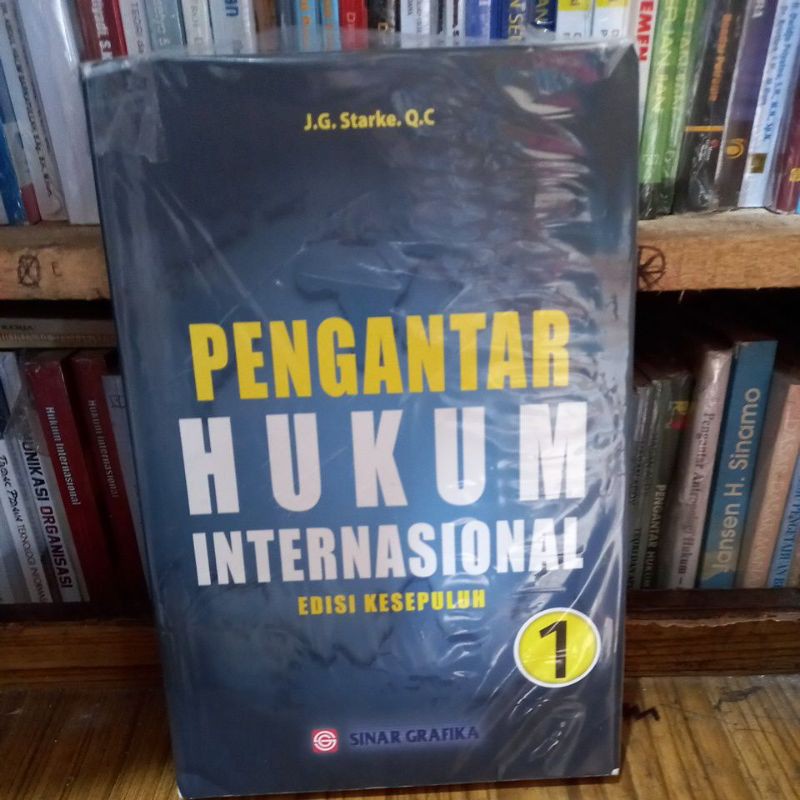 Jual Buku Pengantar Hukum Internasional Edisi Kesepuluh Jilid 1 By J.G ...