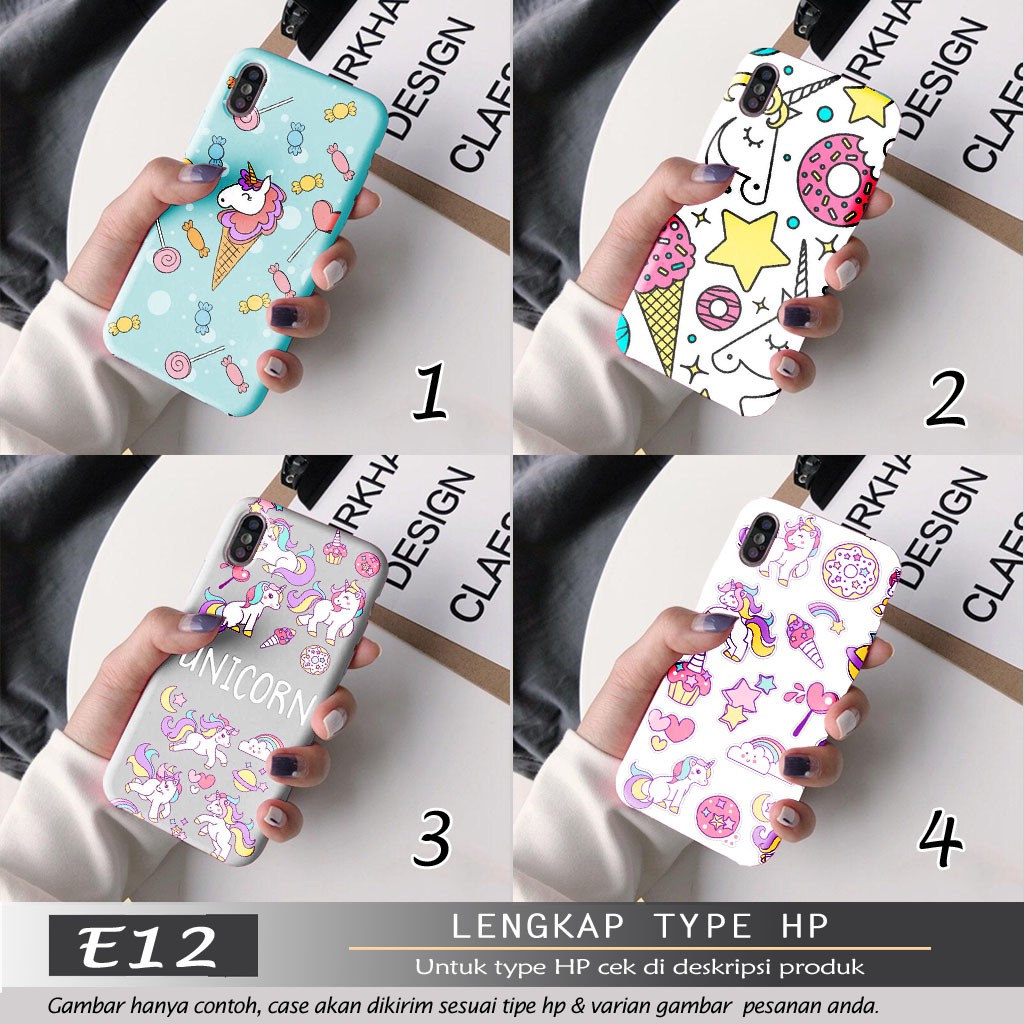 E12 CUSTOM CASE SEMUA TIPE HP CASING SAMSUNG IPHONE OPPO VIVO XIAOMI LENOVO REALME C11 ASUS