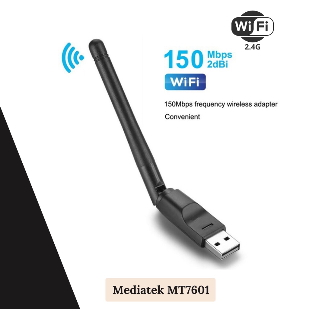 USB Wi-Fi Adapter MT7601 150Mbps Set Top Box TV Digital DVB T2 Wireless Wifi Dongle MT7601 USB Wifi Receiver Set Top Box TV Digital Mini USB Wi-Fi Adapter MT7601 150Mbps Set Top Box TV Digital DVB T2