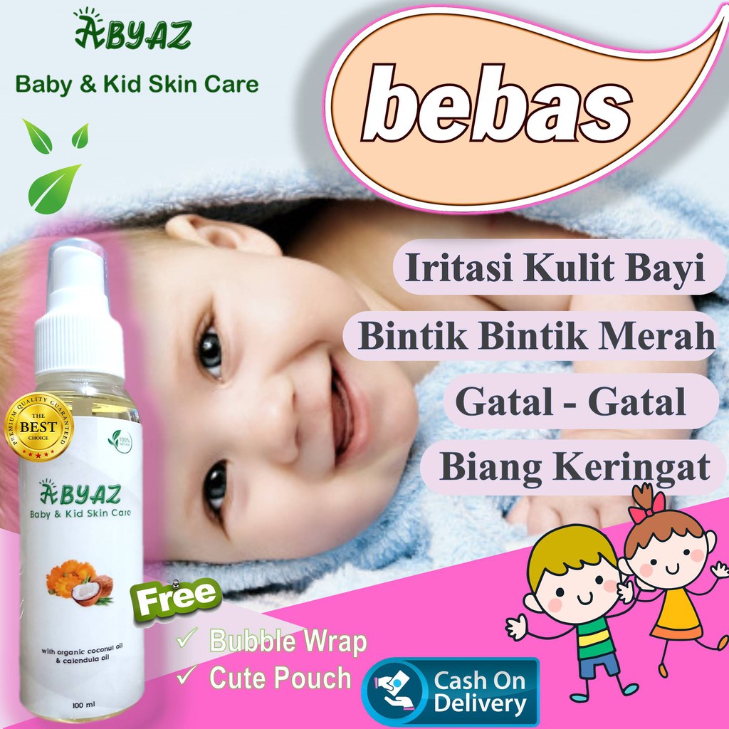 ABYAZ BEBAS IRITASI KULIT BINTIK MERAH GATAL HERPES BABY ...