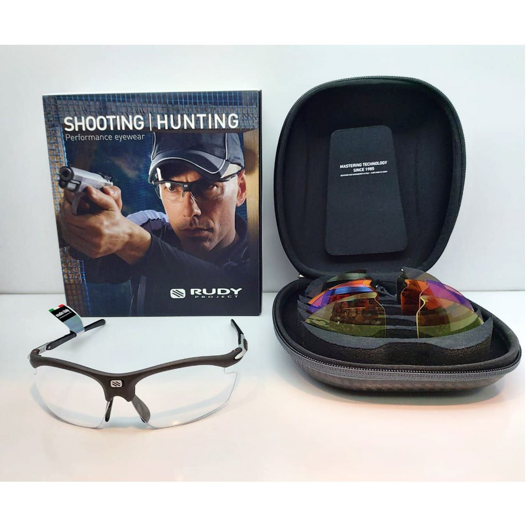 Rudy Project Rydon Shooting Matte Black - Racing Red + Laser Copper + Action Brown + Yellow + Transp