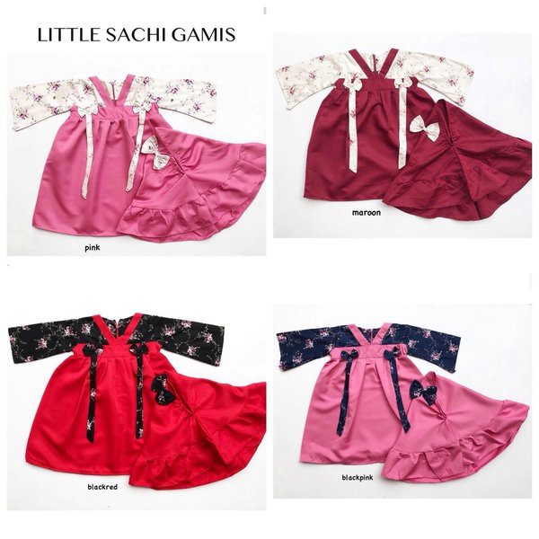 baju muslim fashion gamis dress jilbab hanbok sachi anak bayi perempuan