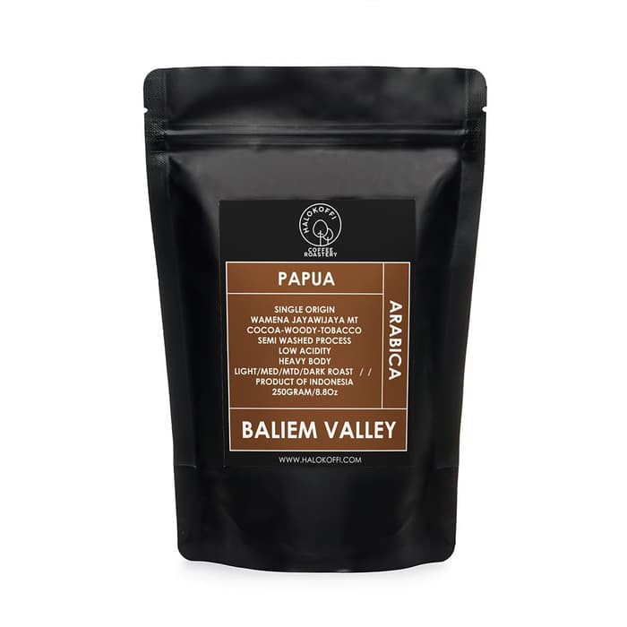 

KOPI ARABIKA PAPUA WAMENA BALIEM VALLEY 250 GRAM BIJI / BUBUK