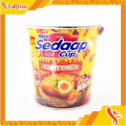 

MIE SEDAAP CUP AYAM JERIT RAWIT BINGIT 75GR