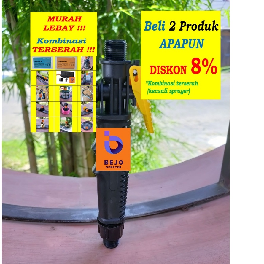 Kran Gagang Sprayer Tangki Elektrik Tanaman Semprot Semprotan