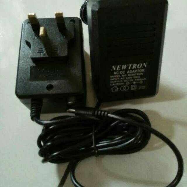 Adaptor Newtron, power supply untuk mesin ayunan elektrik