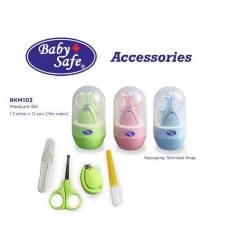 Baby Safe Manicure Set Gunting Kuku Bayi Anak RKM103