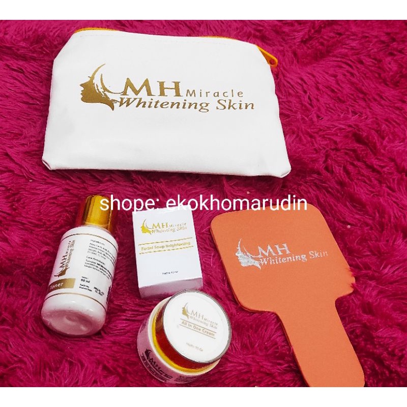 Cream Pemutih Wajah MH Whitening original