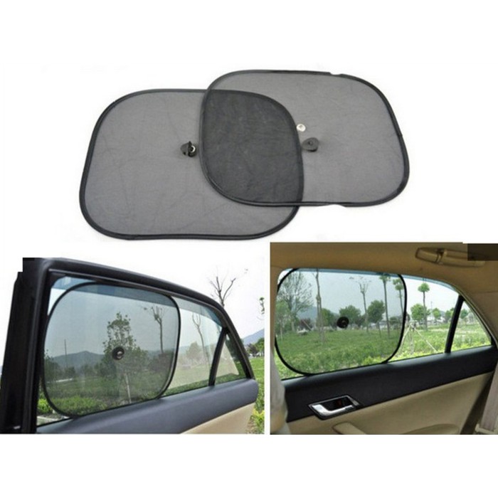 IKILOSHOP SS2 - Sun Shade Shield Nilon Tabir Surya Pelindung Panas Mobil isi 2