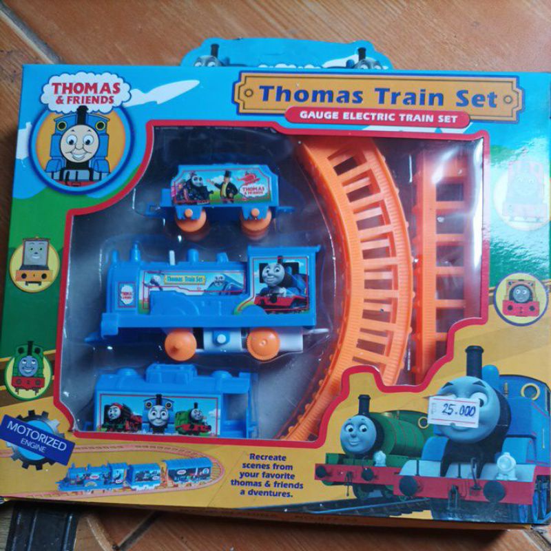 Mainan anak rel kereta api thomas