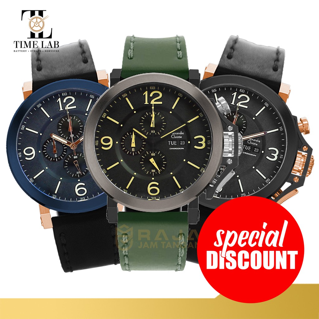 JAM TANGAN ALEXANDRE CHRISTIE AC6281MC ORIGINAL