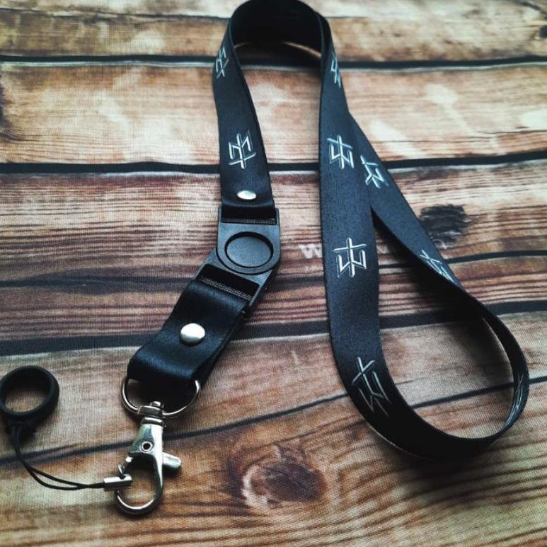 

fca31 Lanyard Logo Maternal Dan Oring Karet 13 Mm Real Picture Tali Gantungan Id Card Name Tag gantungan hp gantungan pods vave gantungan kunci !!