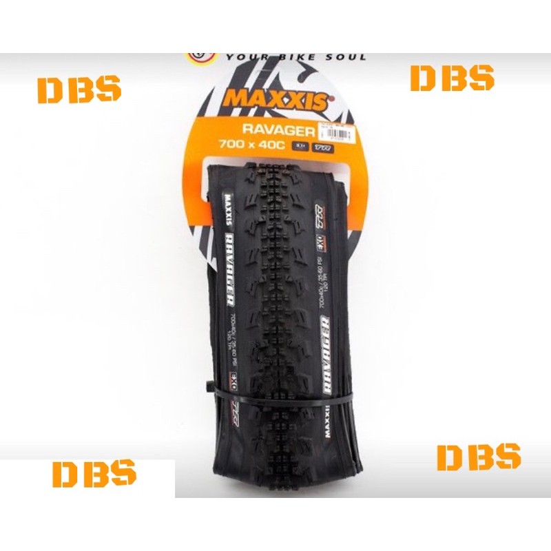 BAN LUAR MAXXIS RAVENGER 700x40c silkshield TR 700c