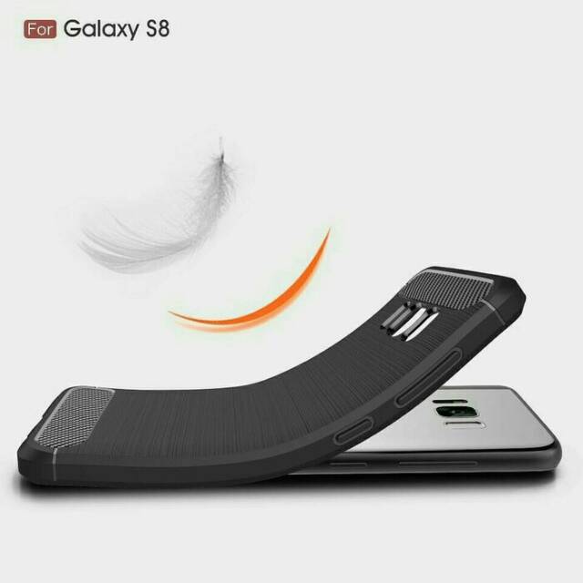 Soft case Samsung S8 carbon
