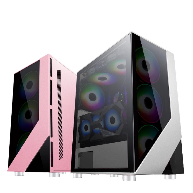 ENLIGHT RAMPAGE TEMPERED GLASS GAMING CASE