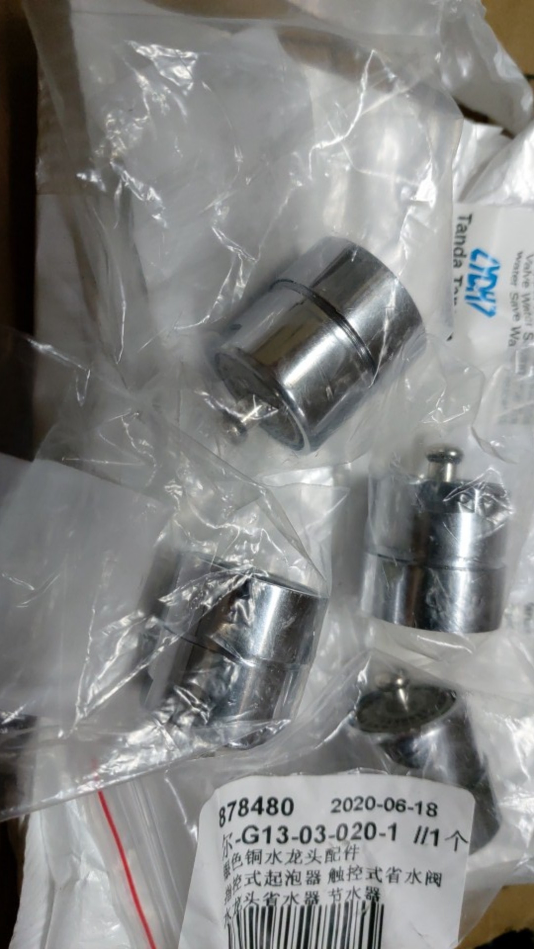 Copper Faucet Accessories Bubbler Valve Water Saving  One Touch - Type Water Save Water Faucet Spouts