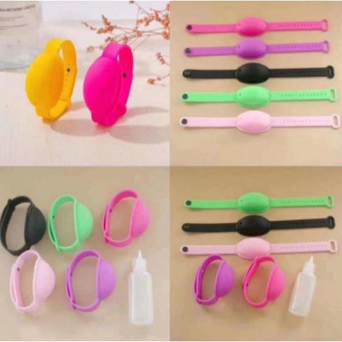 MRCAISEN Gelang jam hand sanitizer sabun bahan silicon