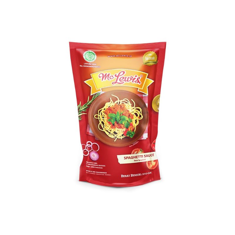 

MC LEWIS SAUS SPAGHETTI