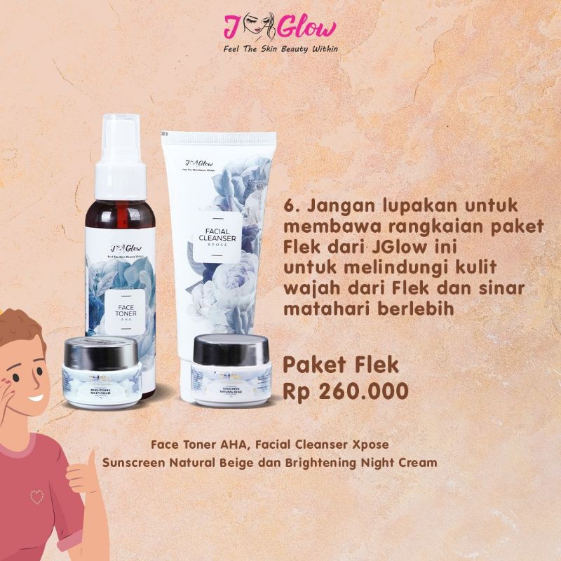 Jglow paket flek