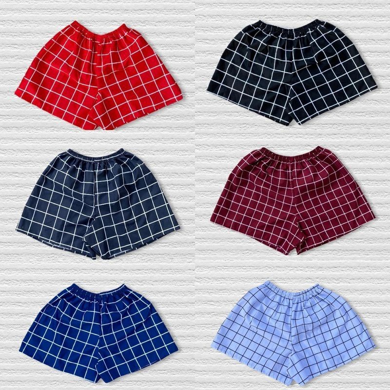 Celana Kolor Unisex Pria Wanita Celana Motif Tartan Kotak Kotak boxer terbaru 2022 terbaru kualitas distro ALL SIZE GMK