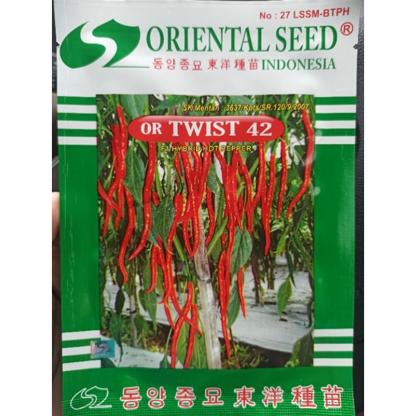 

Benih Cabai keriting Or Twist 42