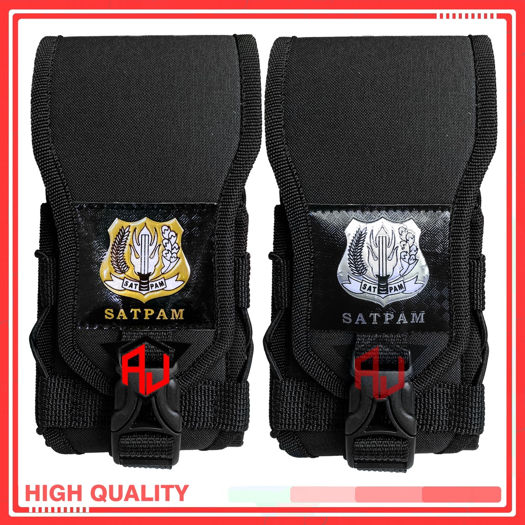Sarung Hp Satpam Sarung Hp Pinggang Tactical Logo Satpam
