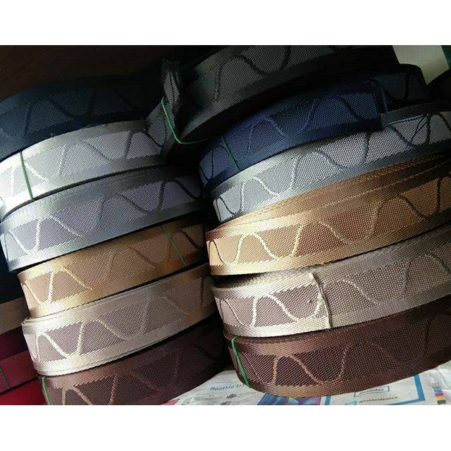 Webbing polyester  gelombang