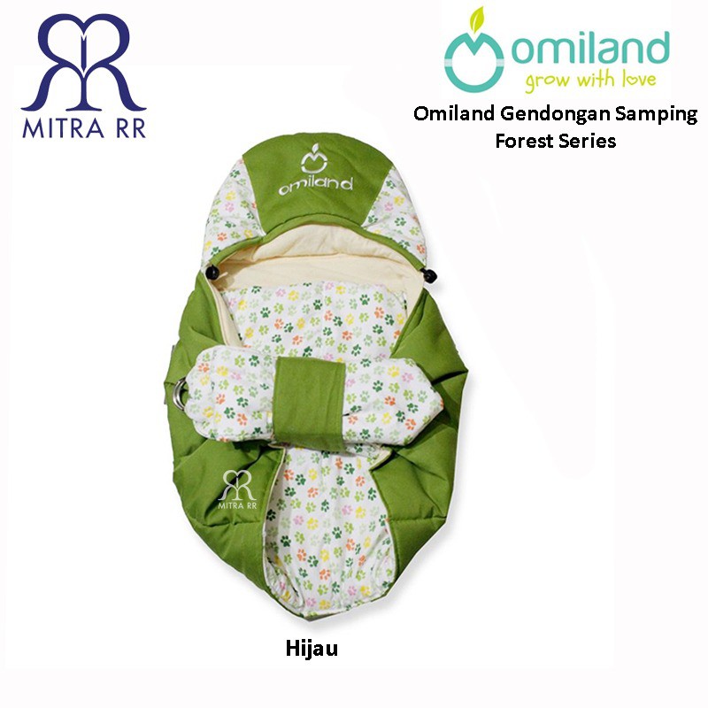 Omiland Gendongan Samping Bayi + Blanket Forest Series / Gendongan Bayi Omiland OBG 2208