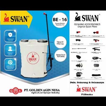 sprayer / alat semprot hama elektrik swan BE 16