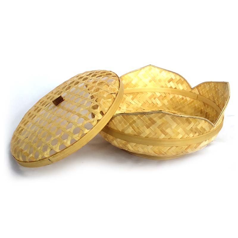 Keranjang bambu teratai/hantaran/besek teratai/hampers