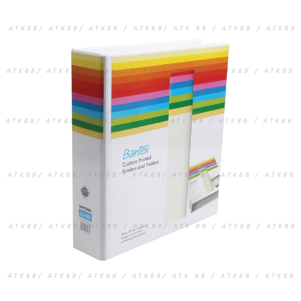 

Bantex Insert Ring Binder 2 Ring 52mm A4 #8552