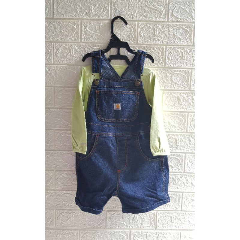 Overall set baby girl carhartt
