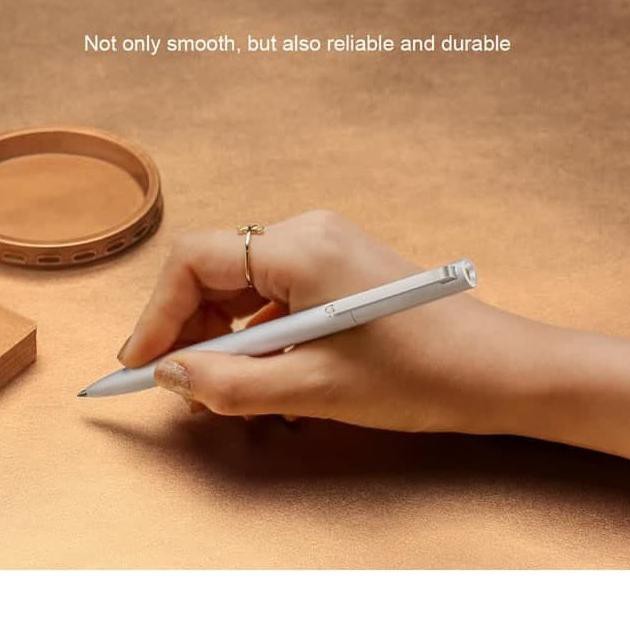 

[ 12.12 BIG SALE ]!164LI Xiaomi Mijia 0.5mm Metal Sign Pen + Signature pen Ink refills Pack 3Pc - G
