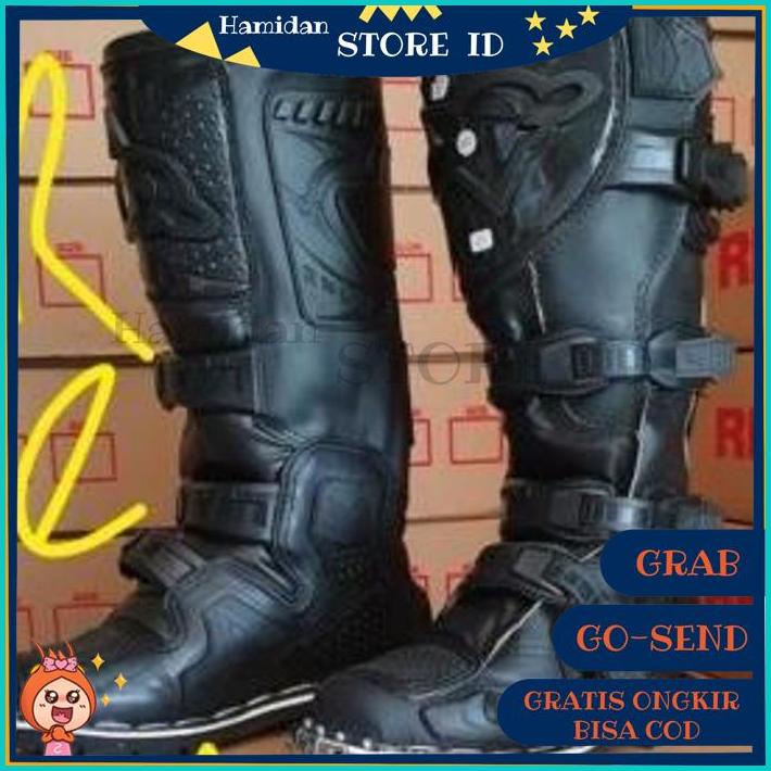 Sepatu Trail RNL G4 NEW MX gesper strap 4 tali enduro adventure cross SALE