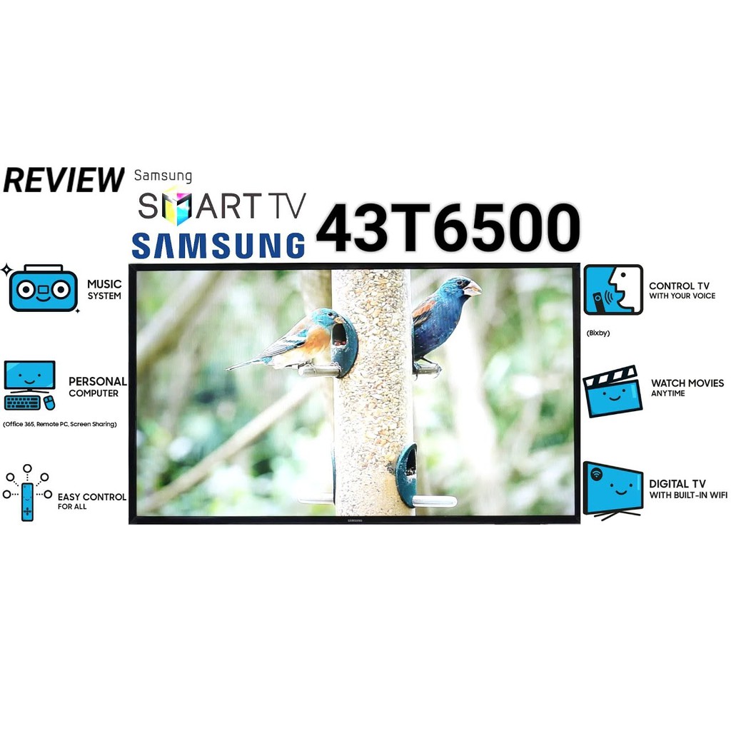 Tv Led Samsung Smart TV 43 inch UA43T6500 Seri 6 | Super Smart TV Samsung 43T6500-4