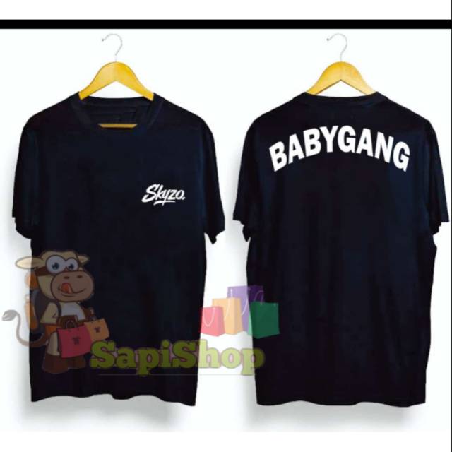 Bonus stiker kaos  premium BABYGANG  gratis stiker SKYZO 