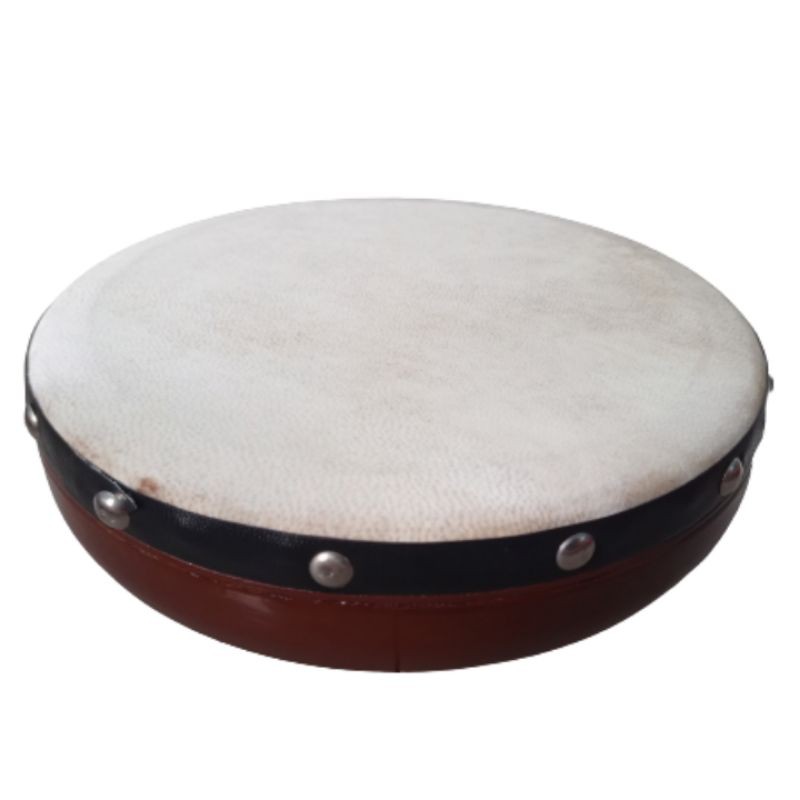 BEST SELLER! REBANA QOSIDAH No. 3 DIAMETER 20 CM KULIT KAMBING ALAT MUSIK PUKUL - MAINAN ANAK Murah