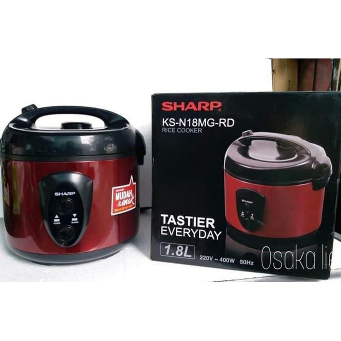 SHARP Rice Cooker Magic Com 1.8 Liter KS-N18MG 400 Watt