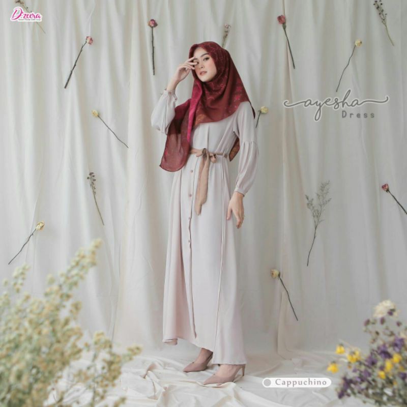 GAMIS AYESHA BY D'ZEERA | GAMIS MUSLIMAH | PAKAIAN WANITA MUSLIM