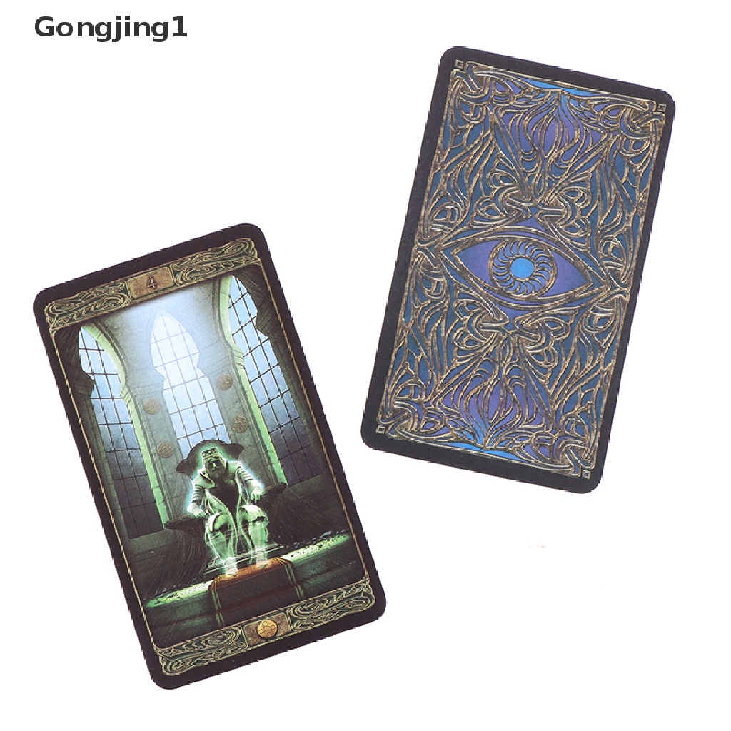 Gongjing1 1 Kotak 78 Kartu Tarot Ghost Untuk Permainan Keluarga