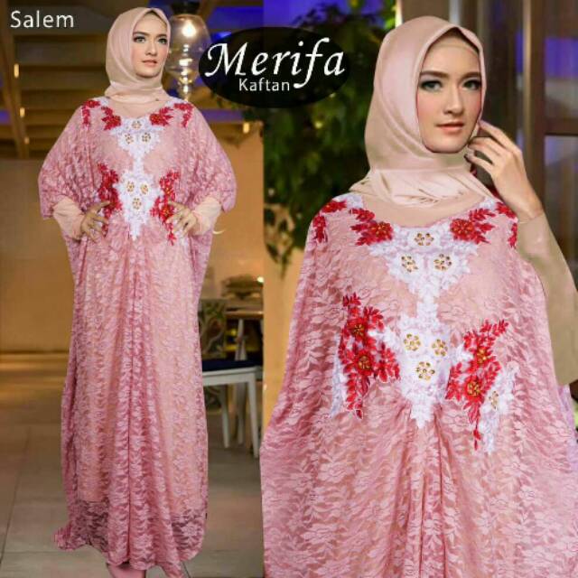 Merifa Kaftan Jumbo Fashion Muslim Wanita