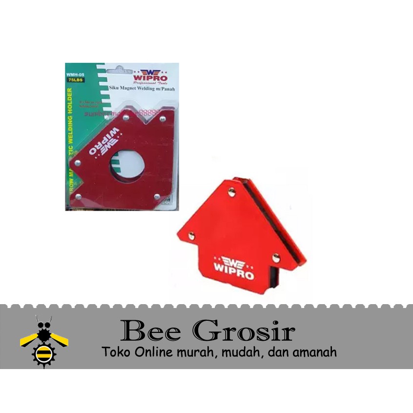 Siku Sudut Magnet Las Welding 5 Inch WIPRO WMH 05 / WMH05 Model Panah