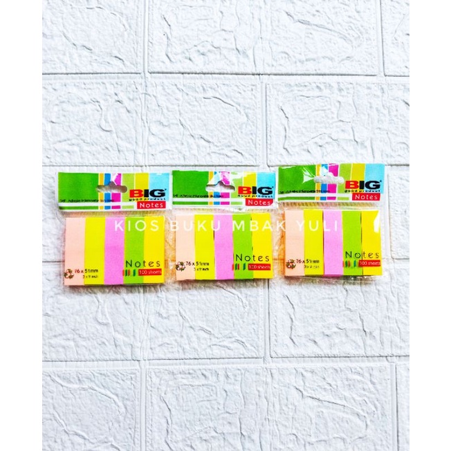 

Sticky Notes SN 7651 Post It BIG Memo Stick Warna Warni Murah Bisa COD
